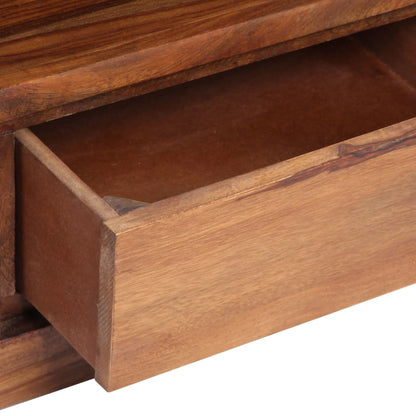 Mobile Porta TV 120x30x40 cm in Legno Massello di Acacia - homemem39