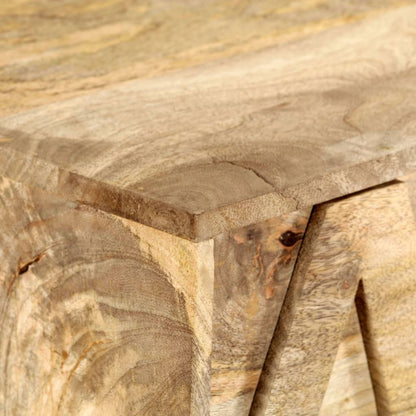 Mobile Alfabeto 6 Cassetti 120x35x79 cm in Legno Massello Mango