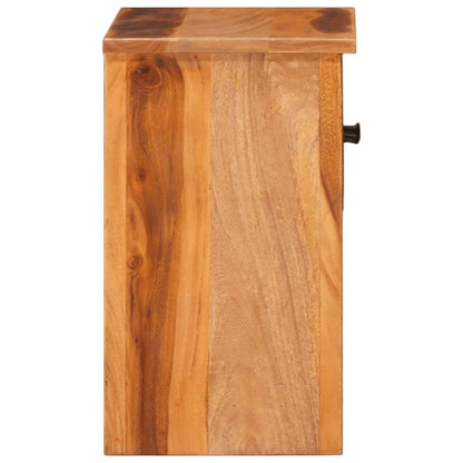 Comodino 40x30x50 cm in Legno Massello | homemem39