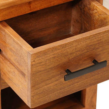 Comodino 40x30x50 cm in Legno Massello | homemem39