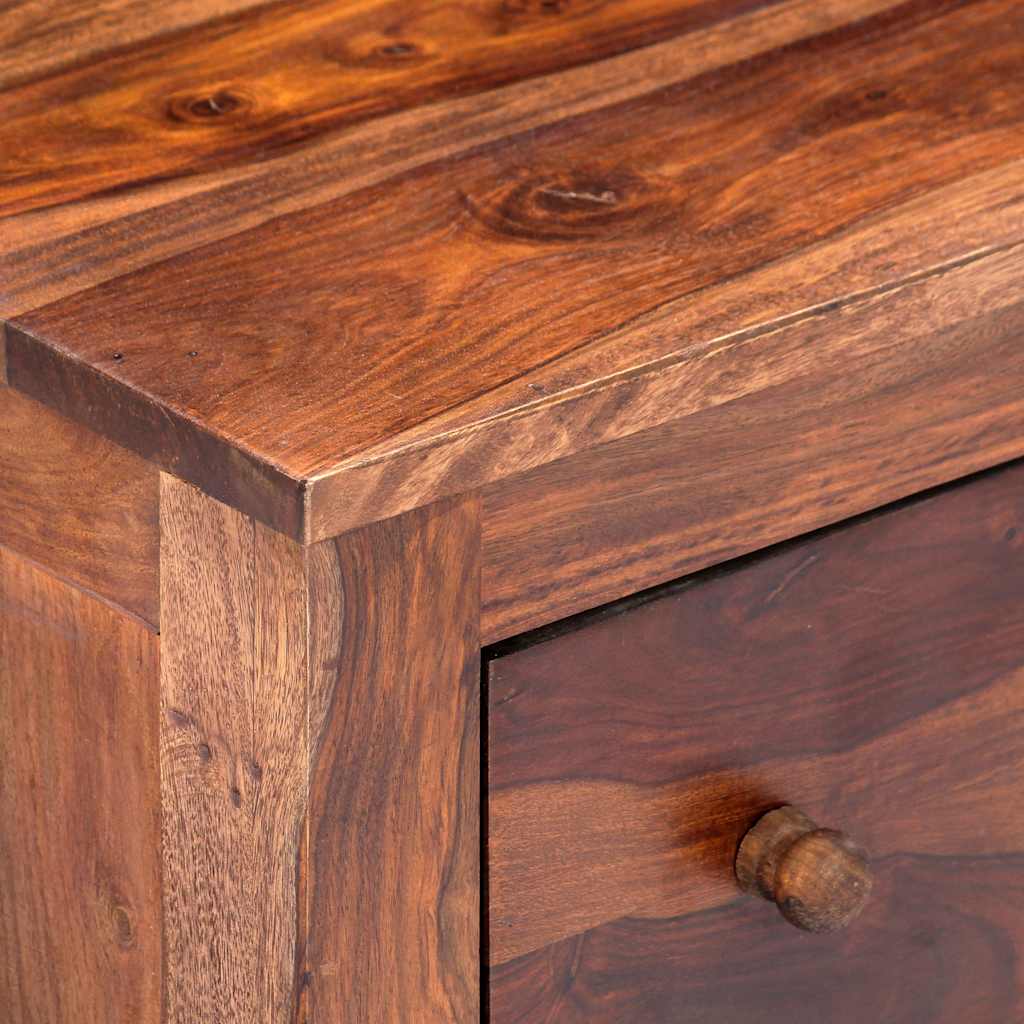 Tavolino da Salotto 90x50x30 cm in Legno Massello di Acacia