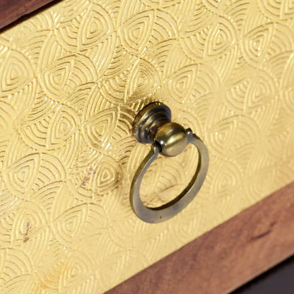 Credenza 40x30x110 cm in Legno Massello di Acacia