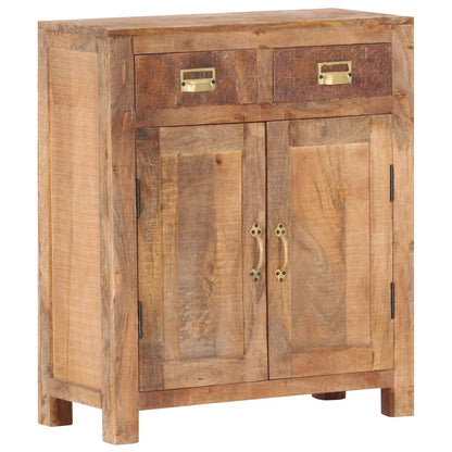 Credenza 65x30x75 cm in Legno Massello di Mango