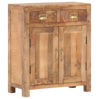 Credenza 65x30x75 cm in Legno Massello di Mango