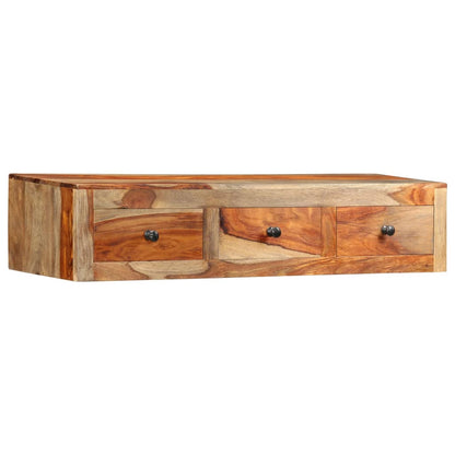 Tavolo Consolle da Parete 100x25x20 cm in Massello di Acacia | homemem39