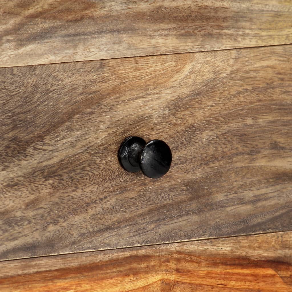 Tavolo Consolle da Parete 100x25x20 cm in Massello di Acacia - homemem39