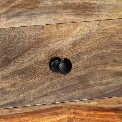 Tavolo Consolle da Parete 100x25x20 cm in Massello di Acacia