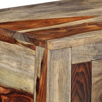 Console Table with 3 Drawers 120x30x75 cm Sheesham Wood