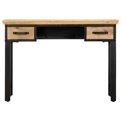 Scrivania 110x50x76 cm in Legno Massello di Mango - homemem39