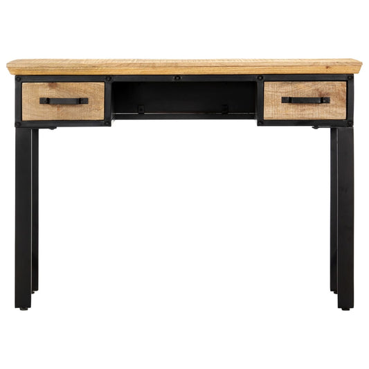 Scrivania 110x50x76 cm in Legno Massello di Mango - homemem39