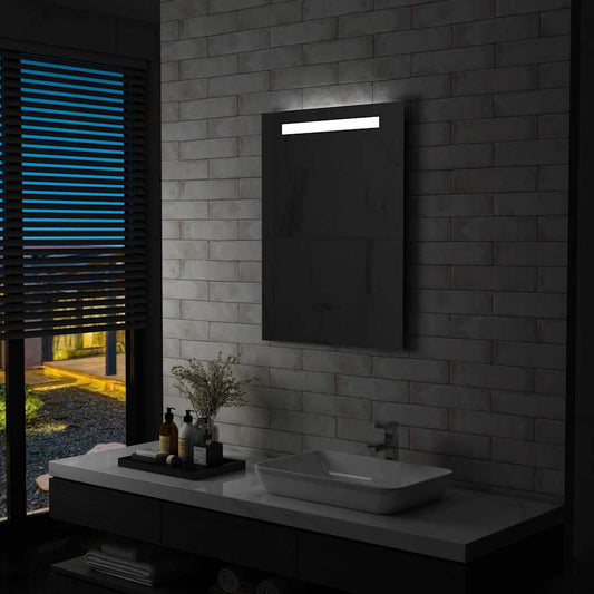 Specchio da Parete a LED per Bagno 60x80 cm - homemem39