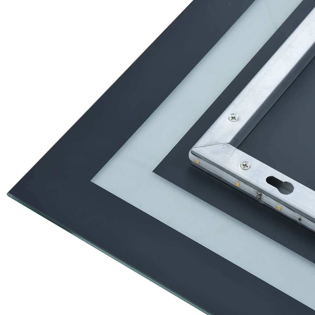 Specchio LED da Bagno con Sensore Tattile 60x80 cm | homemem39