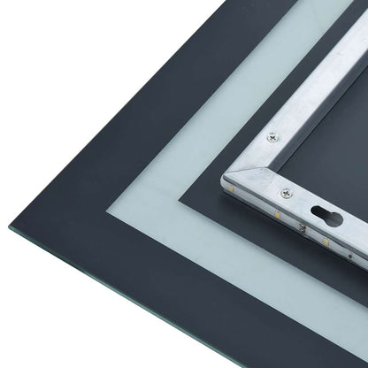Specchio LED da Bagno con Sensore Tattile 60x80 cm | homemem39