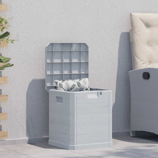 Baule da Giardino 90 L Grigio Chiaro - homemem39