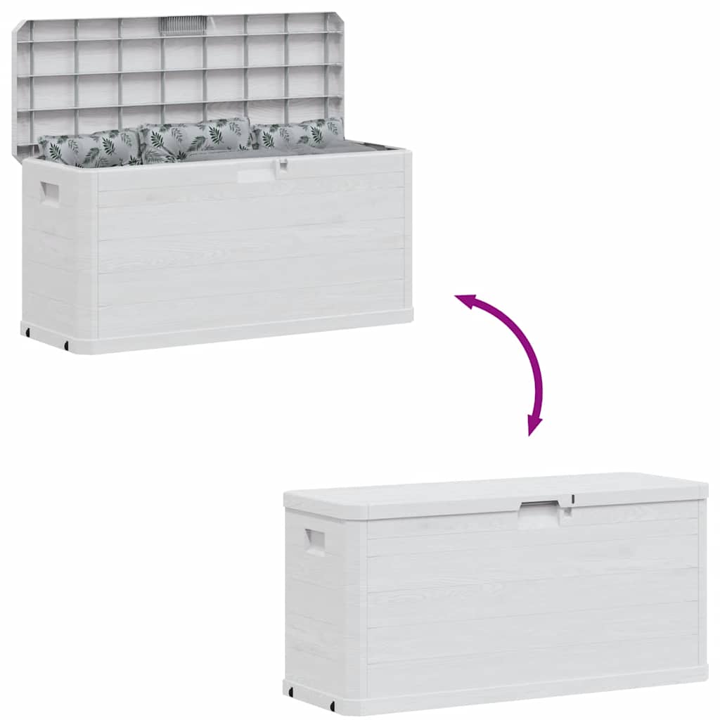 Baule da Giardino 280 L Grigio Chiaro - homemem39
