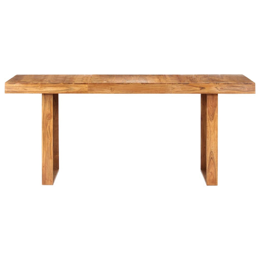 Tavolo da Pranzo 180x90x75 cm in Legno Massello di Acacia | homemem39