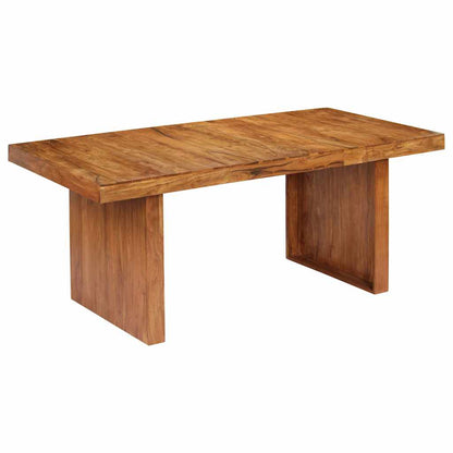 Tavolo da Pranzo 180x90x75 cm in Legno Massello di Acacia