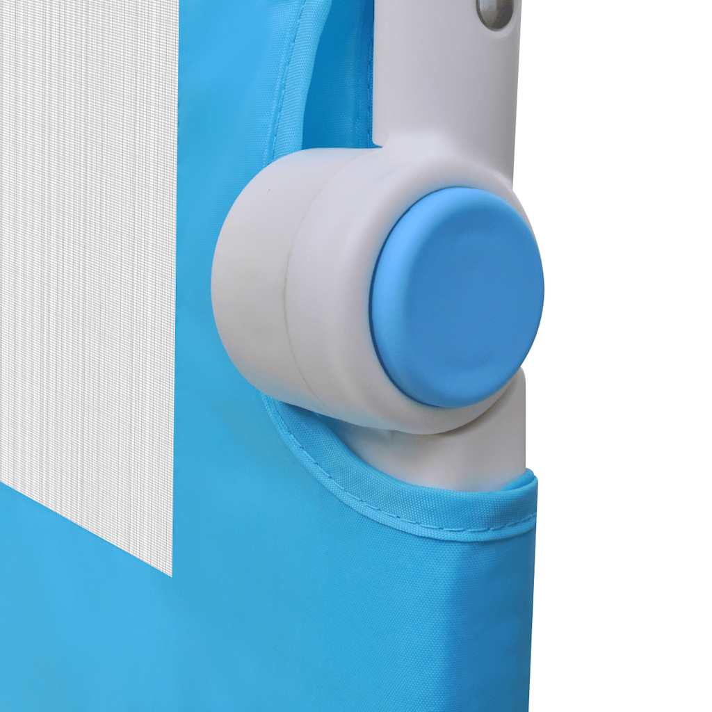 Sponde Letto per la Sicurezza dei Bambini 2 pz Blu 102x42 cm - homemem39