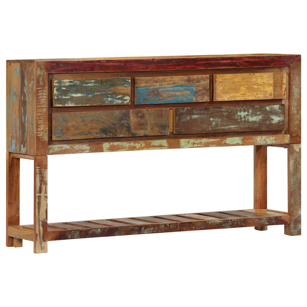 Credenza 120x30x75 cm Legno Massello di Recupero | homemem39