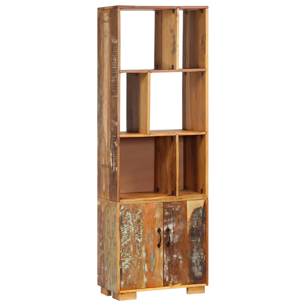 Libreria 60x35x180 cm in Legno Massello di Recupero | homemem39