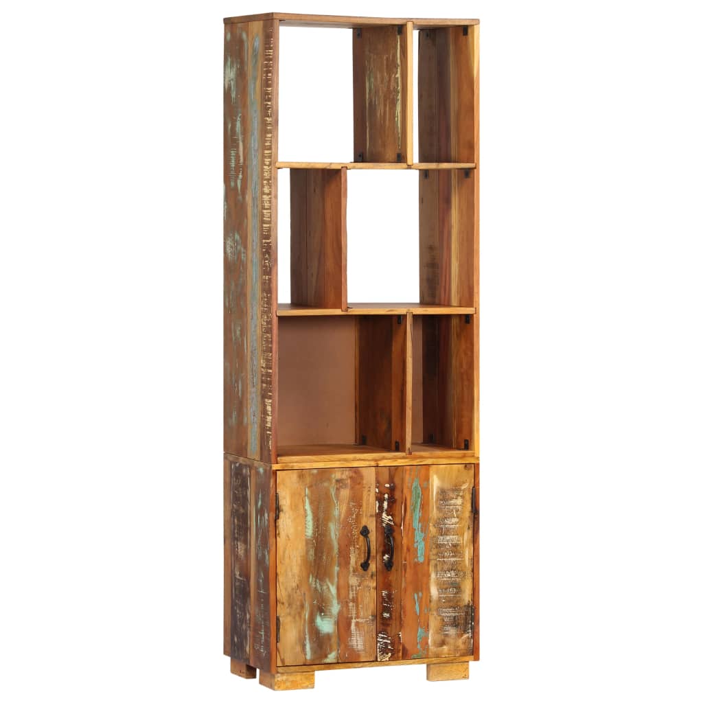 Libreria 60x35x180 cm in Legno Massello di Recupero | homemem39