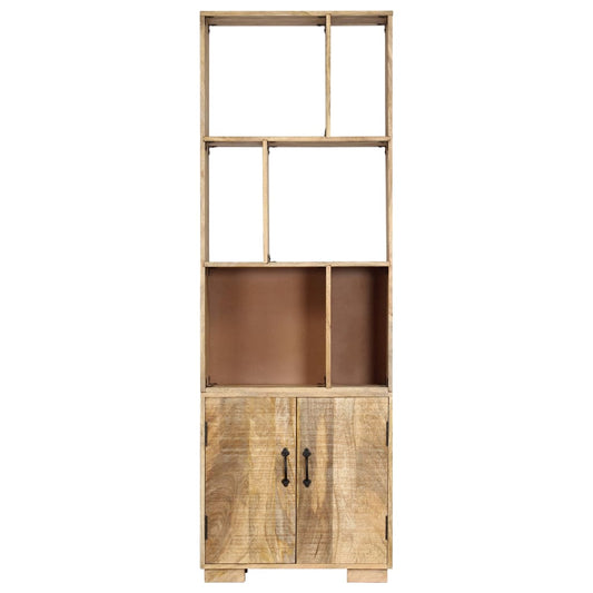 Libreria 60x35x180 cm in Legno Massello di Mango | homemem39