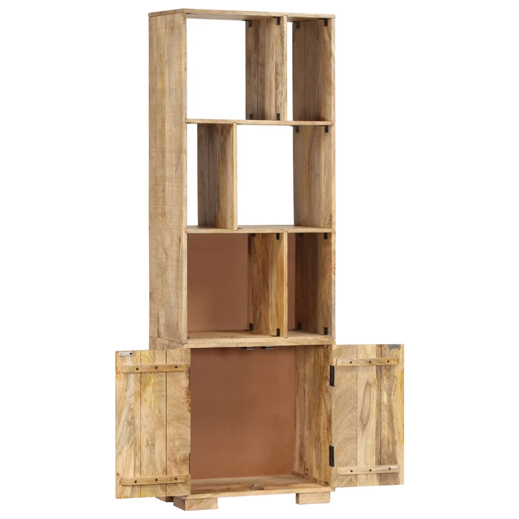 Libreria 60x35x180 cm in Legno Massello di Mango | homemem39