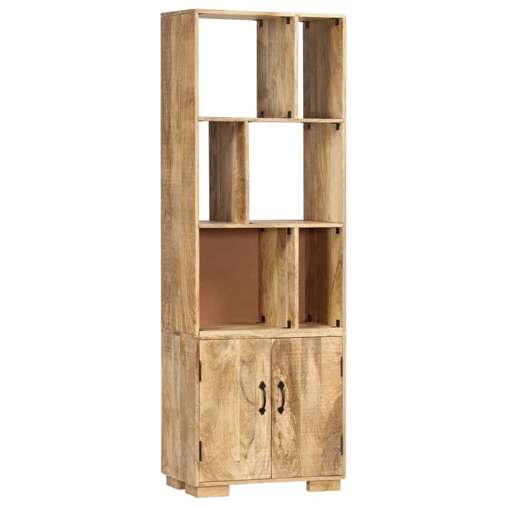Libreria 60x35x180 cm in Legno Massello di Mango | homemem39
