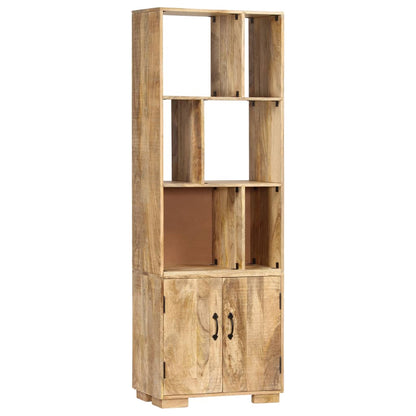 Libreria 60x35x180 cm in Legno Massello di Mango | homemem39