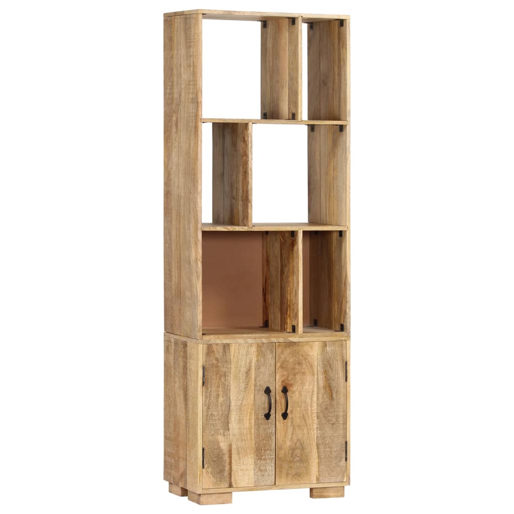 Libreria 60x35x180 cm in Legno Massello di Mango | homemem39