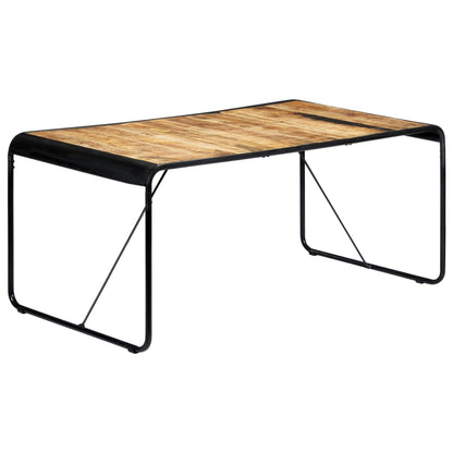 Tavolo da Pranzo 180x90x76 cm Legno Massello di Mango Grezzo - homemem39