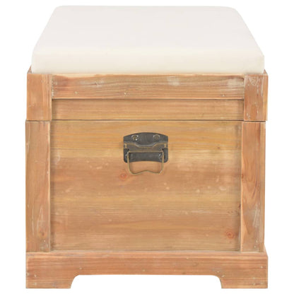 Cassapanca con Cuscino 80x40x40 cm MDF - homemem39