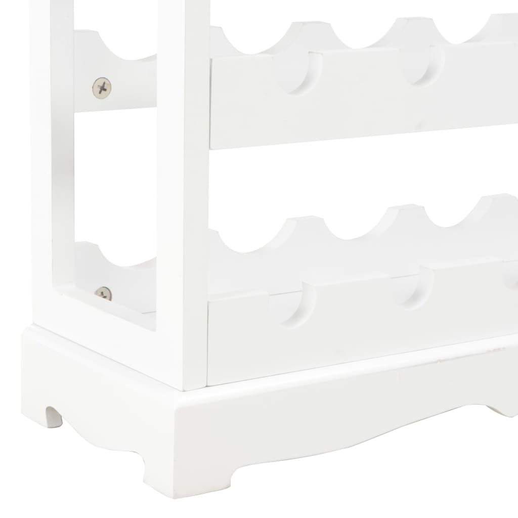 Mobile Portavini Bianco 70x22,5x70,5 cm in MDF