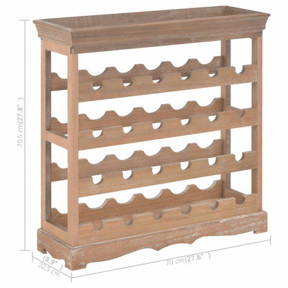 Mobile Portavini Marrone 70x22,5x70,5 cm in MDF | homemem39