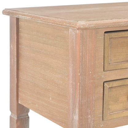 Scrivania Marrone 109,5x45x77,5 cm in Legno