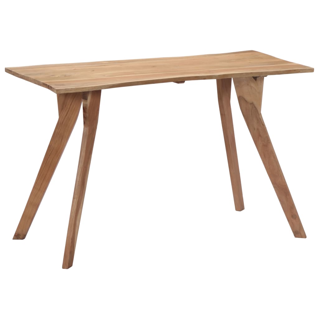 Tavolo da Pranzo 120x58x76 cm in Legno Massello di Acacia | homemem39
