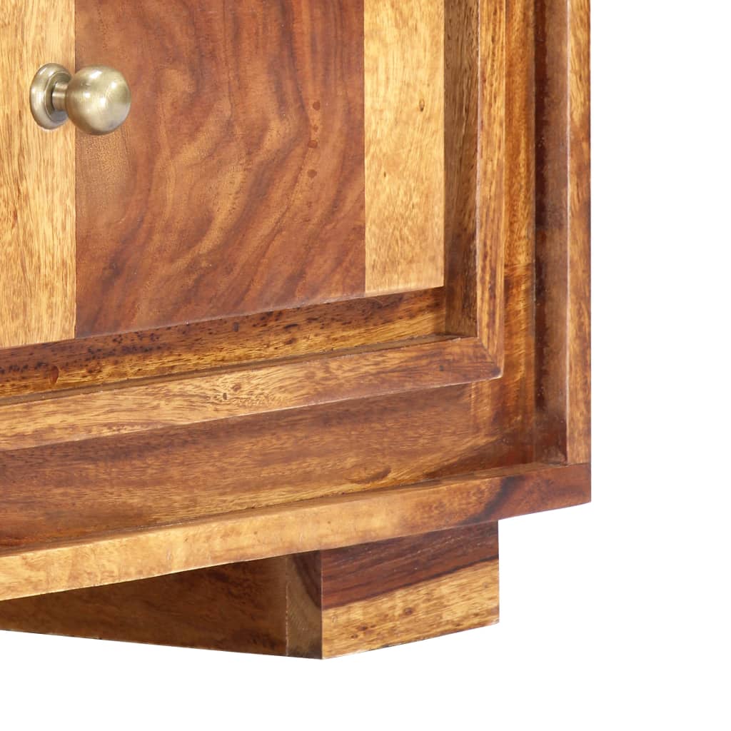 Mobile Porta TV 118x30x40 cm in Legno Massello di Acacia - homemem39