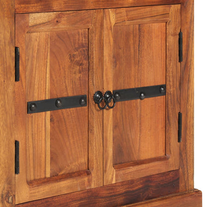 Credenza 63x30x75 cm in Legno Massello di Acacia