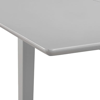 Tavolo da Pranzo Estensibile Grigio (80-120)x80x74 cm in MDF | homemem39
