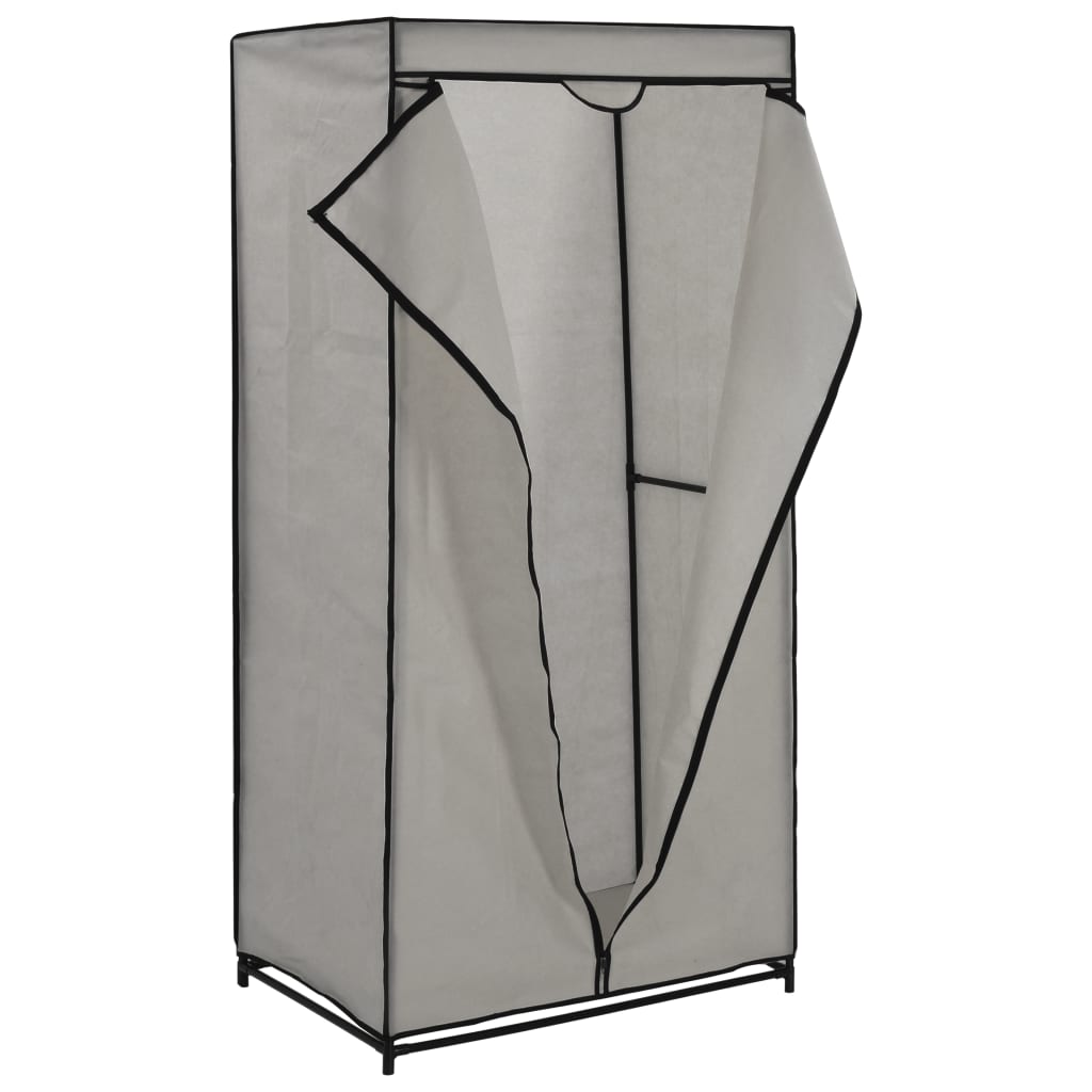 Armadio Grigio 75x50x160 cm - homemem39