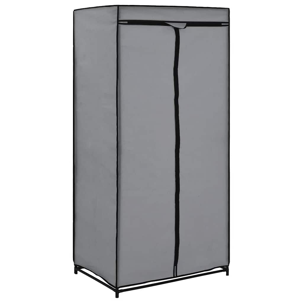Armadio 2 pz Grigio 75x50x160 cm | homemem39