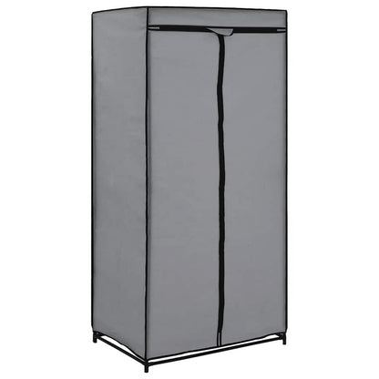 Armadio 2 pz Grigio 75x50x160 cm | homemem39