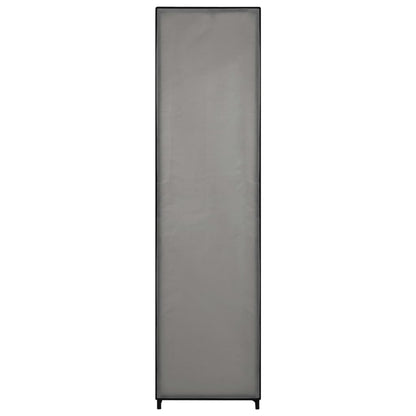 Guardaroba con 4 Scomparti Grigio 175x45x170 cm - homemem39