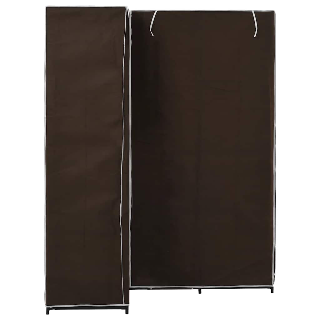Armadio Angolare Marrone 130x87x169 cm | homemem39