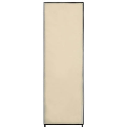 Armadio Crema 87x49x159 cm in Tessuto