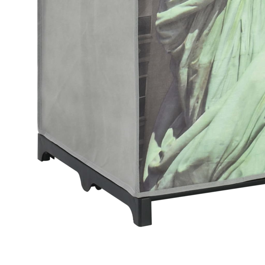 Armadio New York 75x45x160 cm in Tessuto - homemem39
