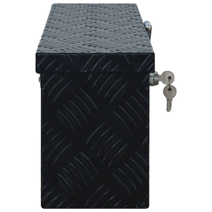 Scatola in Alluminio 485x140x200 mm Nera | homemem39