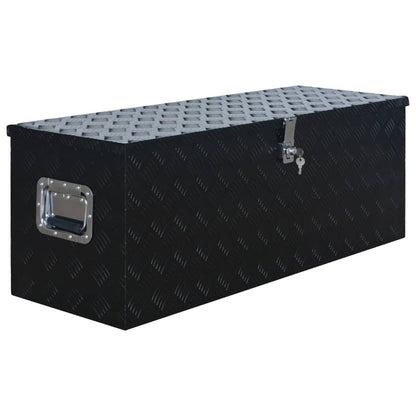 Scatola in Alluminio 1085x370x400 mm Nera | homemem39
