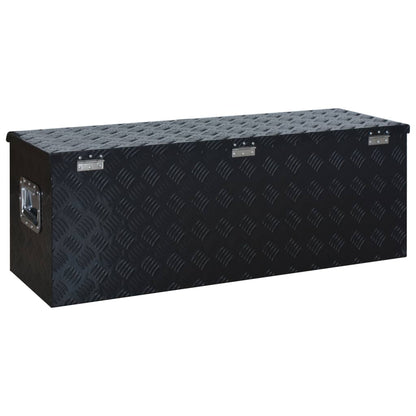Scatola in Alluminio 1085x370x400 mm Nera | homemem39
