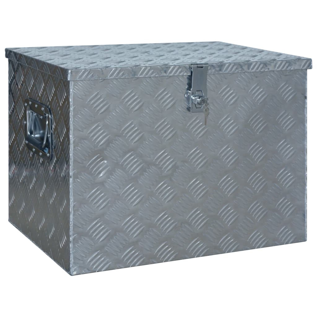 Scatola in Alluminio 610x430x455 mm Argento | homemem39